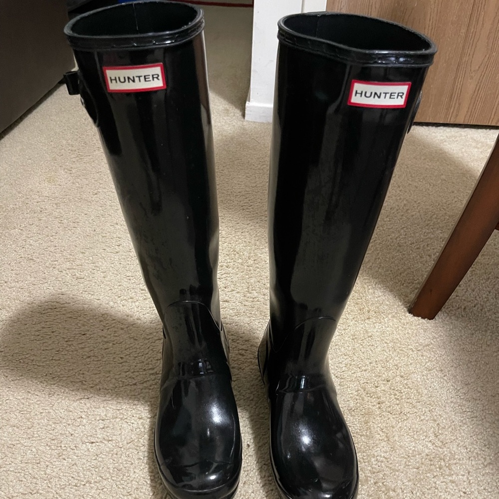 Black Hunter Boots